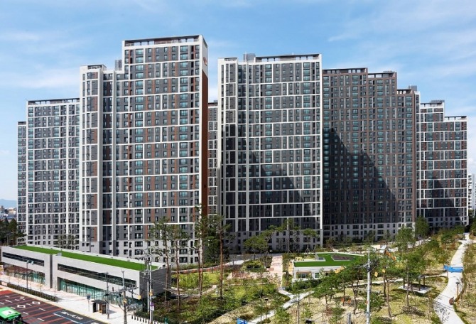 DL건설이 시공한 'e편한세상 대전법동' 단지의 모습. 사진=DL건설