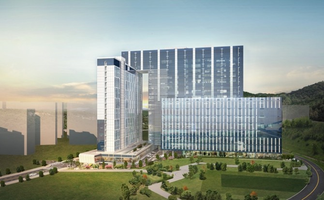고양시 향동지구에 들어서는 지식산업센터 ‘현대 테라타워 향동’ 조감도. (사진=현대엔지니어링 제공)