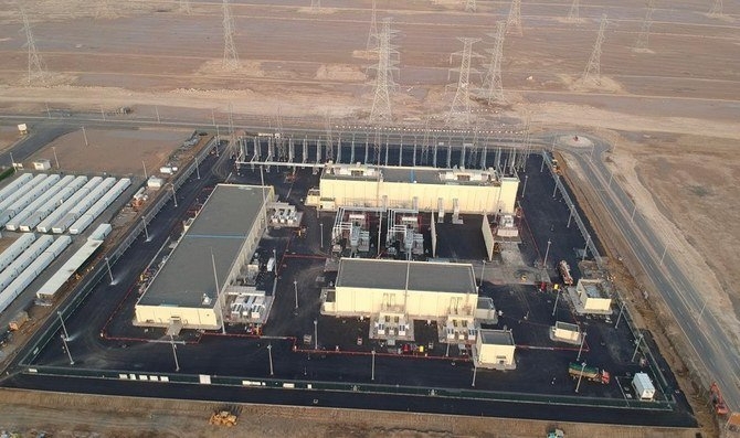 사우디 라비-3 담수화공장의 변전소. 사진=아랍뉴스
