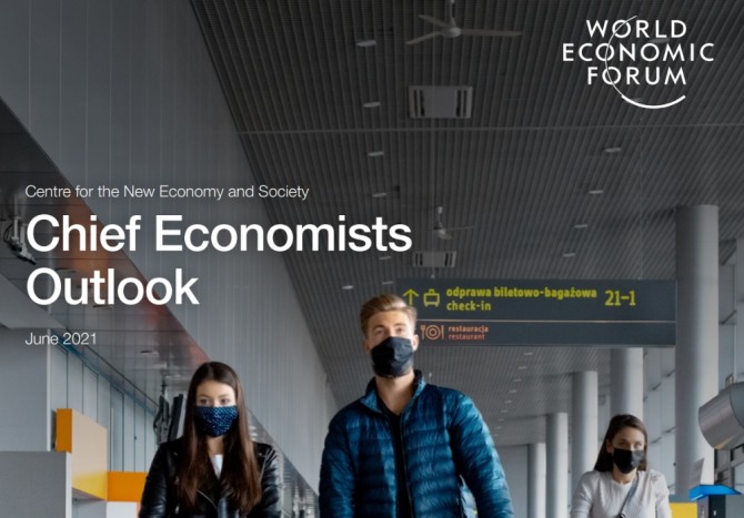 세계경제포럼이 최근 발표한 글로벌 경제 전망 보고서. 사진=WEF