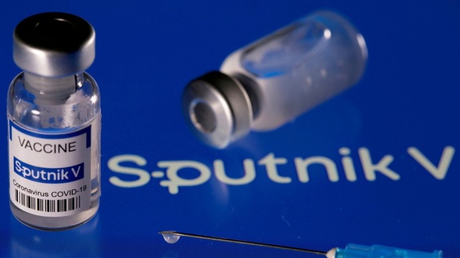 러시아에서 개발된 스푸트니크V 백신. 사진=로이터통신