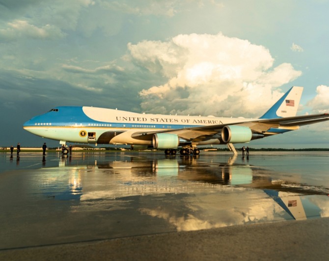 에어 포스 원(Air Force One)으로 불리는 미국 대통령 전용기. 사진=The White House