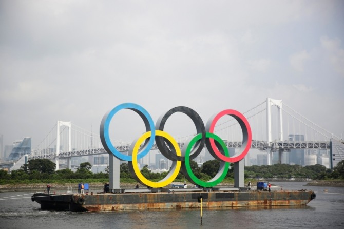 도쿄올림픽 후원 기업들이 국민들이 반대하는 올림픽 강행으로 인해 오히려 브랜드 손상을 우려하고 있다. 사진=뉴시스