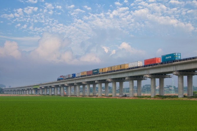 코로나 팬데믹(세계적 대유행) 이후 중국과 유럽의 화물열차 운행이 크게 늘어난 것으로 알려졌다. 자료=글로벌이코노믹