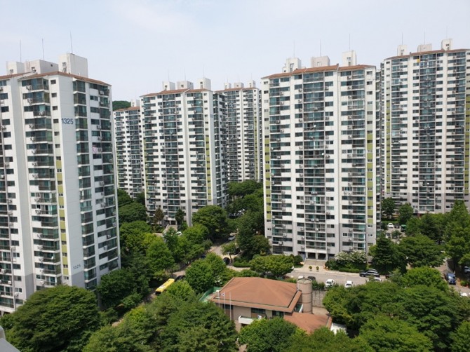 산본 개니리주공13단지 전경. 사진=쌍용건설 제공