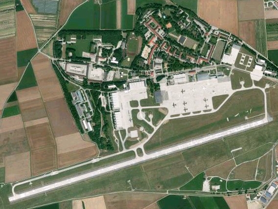 독일 란츠베르크레흐 공군기지. 사진=위키피디아