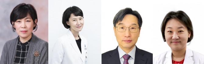  ‘제10회 광동 암학술상' 수상자로 서울대 약학대학 이호영 교수(왼쪽부터), 연세의대 내과 김혜련 교수, 국립암센터 내과 최일주 교수, 서울의대 예방의학교실 신애선 교수가 선정됐다. 사진=광동제약 