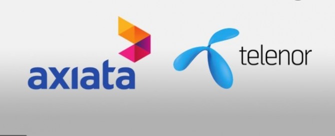말레이시아 통신업체 악시아타 그룹 베르하드(Axiata Group Bhd)와 노르웨이의 텔레노어(Telenor ASA)가 150억 달러 규모의 말레이시아 내 모바일 사업부를 합병한다. 사진=AXIATA