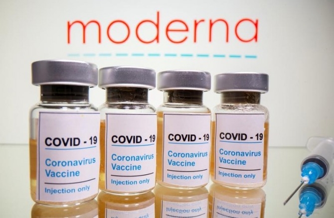 모더나의 코로나19 백신.사진=로이터통신
