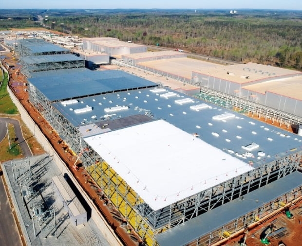 SK이노베이션은 미국 조지아주에 배터리 공장을 건설하고 있다. 사진=SK이노베이션
