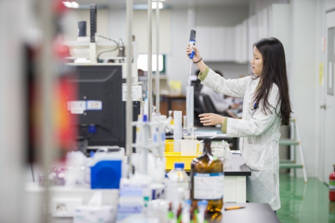 한국유나이티드제약은 연 매출 12％ 이상을 연구개발(R&D)에 투자하고 있다. 사진=한국유나이티드제약
