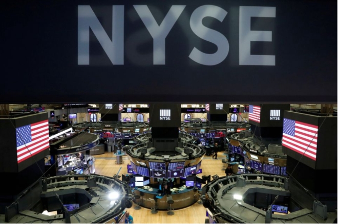 미국 뉴욕에서 거래가 마감된 후 뉴욕증권거래소(NYSE) 내부 전경   사진=로이터