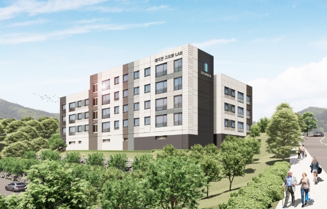 삼성물산이 경기도 용인시 기흥구 일대에 건립하는 층간소음 전문연구시설 조감도. 사진=삼성물산