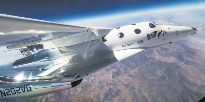 미국에서 운영하는 우주비행 기업 '버진 갤럭틱'.