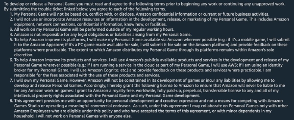 아마존 전 직원이 폭로한 내규 전문. 사진=트위터