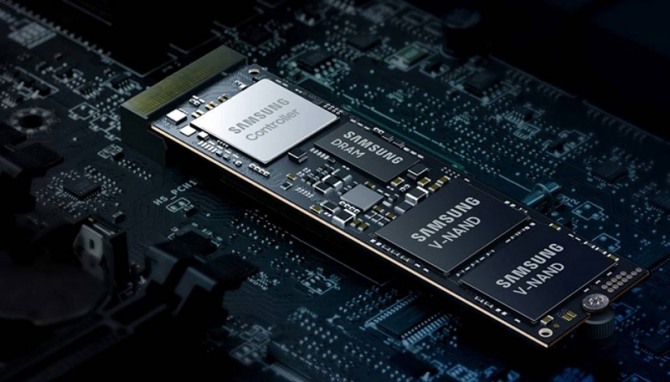 삼성전자의 차세대 낸드플래시 반도체 'V7 SSD'의 이미지 사진. 사진=삼성전자