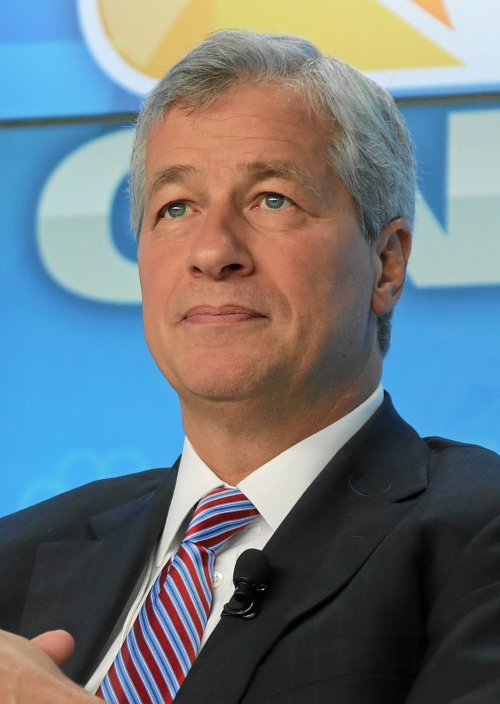 미국 종합금융 투자회사 제이피모건체이스(JPMorgan Chase)의 제이미 다이먼(Jamie Dimon) 최고경영자(CEO). 사진=위키피디아