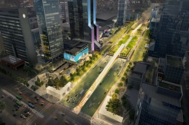 영동대로 복합환승센터 조감도. 사진=서울시