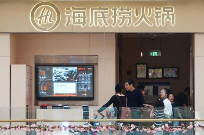 하이디라오 중국 정저우 매장. 사진=로이터