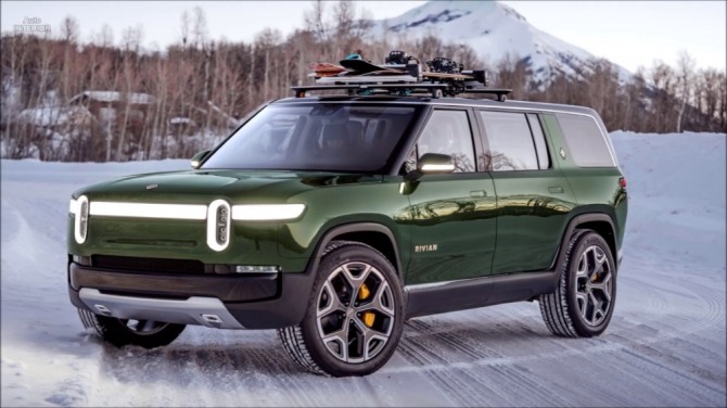  미국 전기차(EV) 스타트업 리비안(Rivian)의 2020 R1S SUV. 사진=리비안