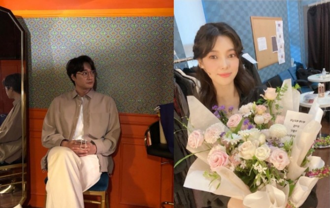 그룹 '페퍼톤스' 멤버 이장원이 뮤지컬 배우 배다해와 올 가을 결혼한다고 15일 밝혔다. 사진=이장원(안테나), 배다해 인스타그램 캡처 