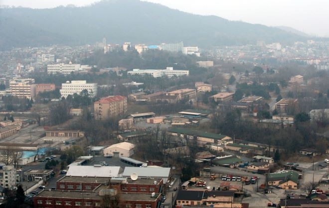 용산 미군기지 전경. 사진=뉴시스