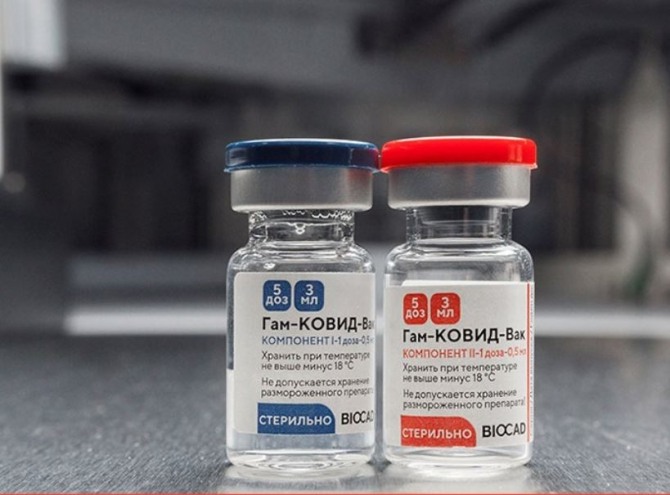 러시아에서 개발된 코로나19 백신 스푸트니크V. 사진=RDIF