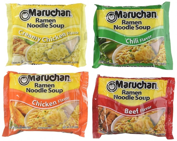 미국 라면 시장의 약 70%를 점유하고 있는 마루찬(Maruchan) 라면. 사진=마루찬