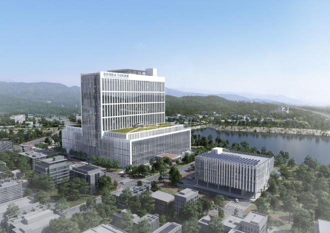 경희대학교 가야의료원 공사 조감도. 사진=DL이앤씨