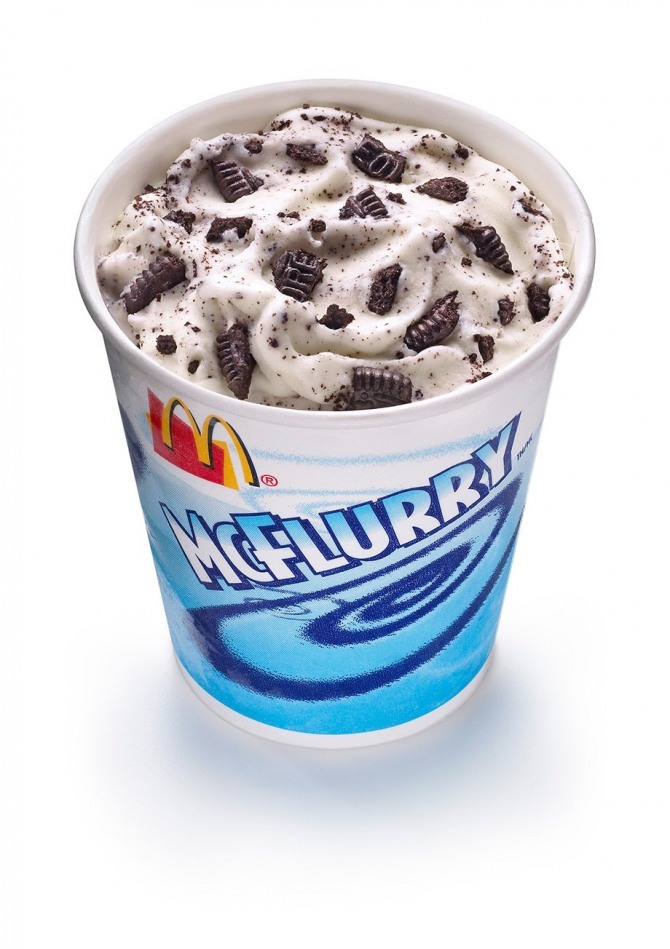 맥도날드 대표 아이스크림 ‘맥플러리’. 사진=맥도날드