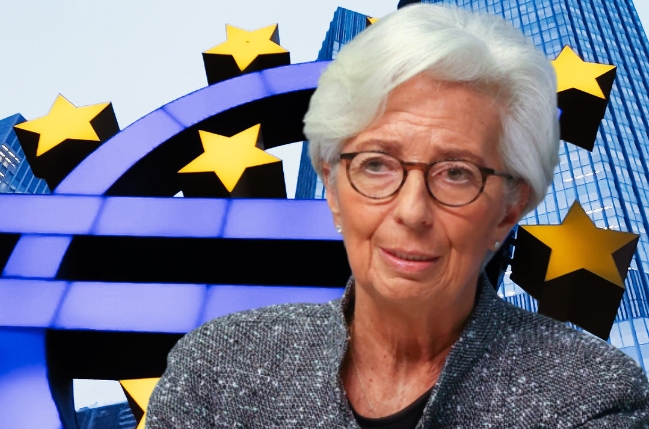 유럽중앙은행(ECB)의 크리스틴 라가르드(Christine Lagarde) 총재.