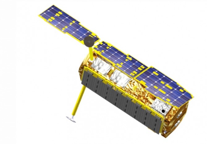 LIG넥스원이 개발해 다목적 실용위성 6호에 탑재한 전천후 주야간 지상해상 관측 합성개구레이더(SAR). 사진=LIG넥스원