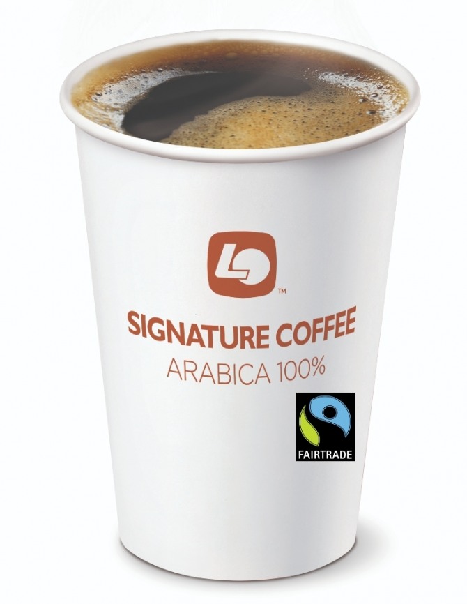 롯데리아가 엔제리너스커피에 이어 '공정무역 인증 원두'를 활용한 커피 메뉴를 선보인다. 사진=롯데GRS
