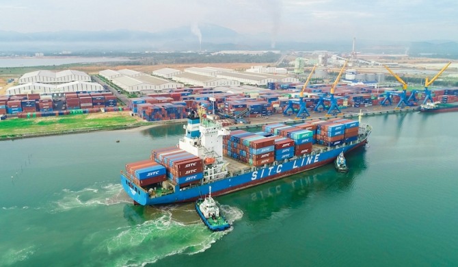 Chu Lai Port는 THACO Group에서 관리하고 있다.