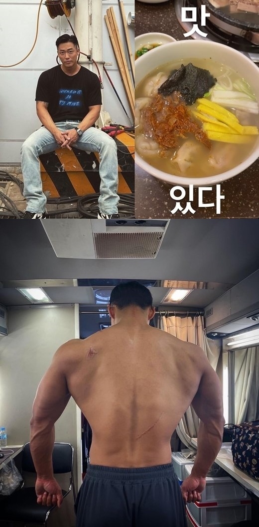 최근 14kg이나 몸집을 불려 화제를 모으고 있는 배우 남궁민이 23일 SNS에 일상을 공개했다. 사진=남궁민 인스타그램 