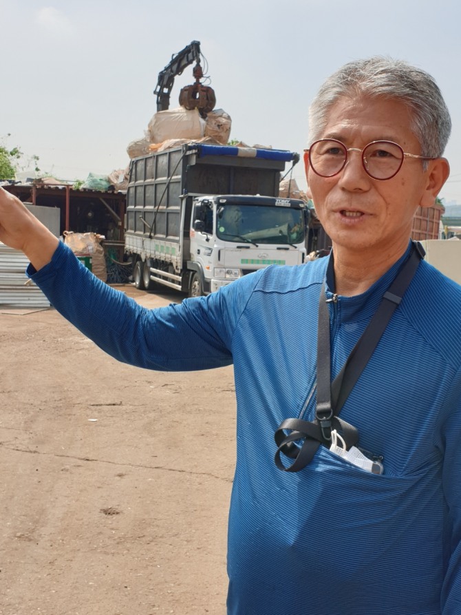 이용율 사장이 자원재생사업은 인생 2막을 새롭게 꾸려갈 수 있는 좋은 사업이라고 강조했다.
