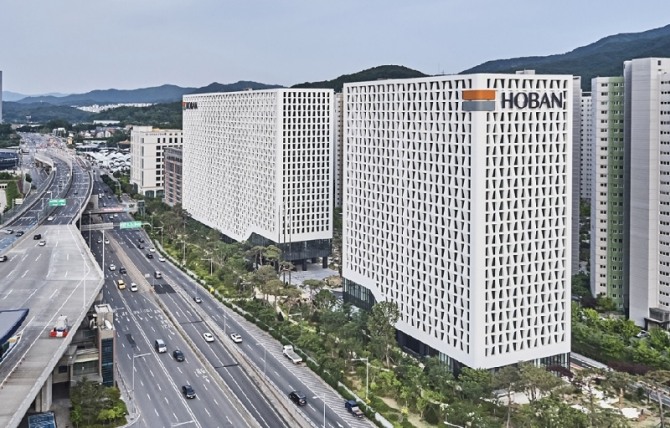 서울 서초구 우면동 호반건설 본사 '호반파크'의 모습. 사진=호반건설