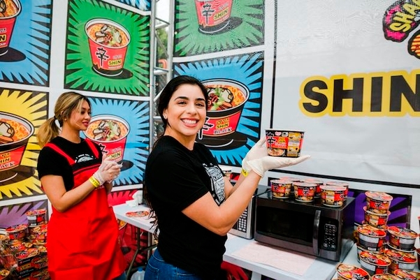 농심 신라면이 LA 등 해외 시장에서 인기를 얻으면서 '국위선양'을 하고 있다. 사진=농심