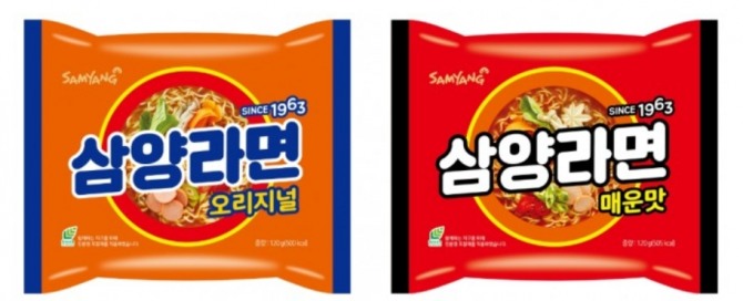 삼양식품은 창립 60주년을 맞아 10월 중순 '삼양라면' 2종의 포장(패키지)을 새로 내놨다. 사진=삼양식품