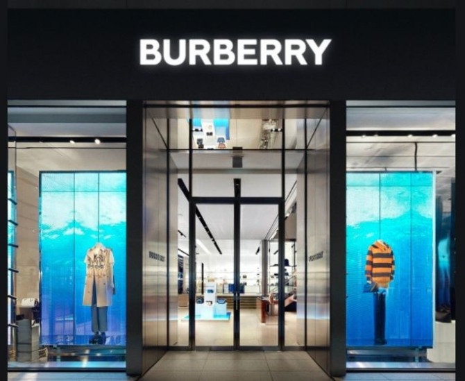 영국 럭셔리 브랜드 버버리(Burberry) 매장. 사진=버버리