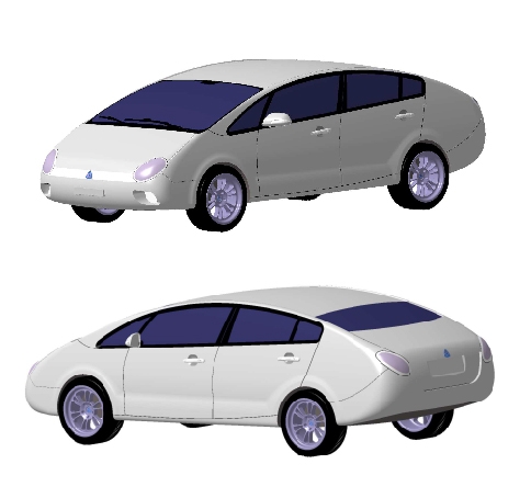 특허청에 등록된 에디슨 모터스 중형 전기자동차 SUV '스마트X'. 사진=에디슨모터스