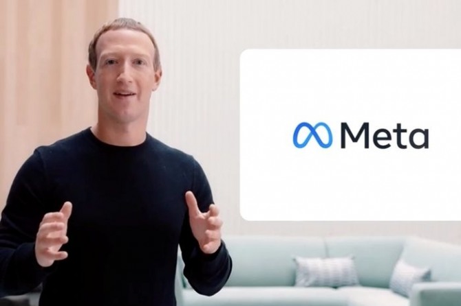 마크 저커버그 페이스북 CEO가 지난달 28일(현지시간) 페이스북을 통해 상호를 메타로 변경하겠다고 공식발표하고 있다. 사진=로이터