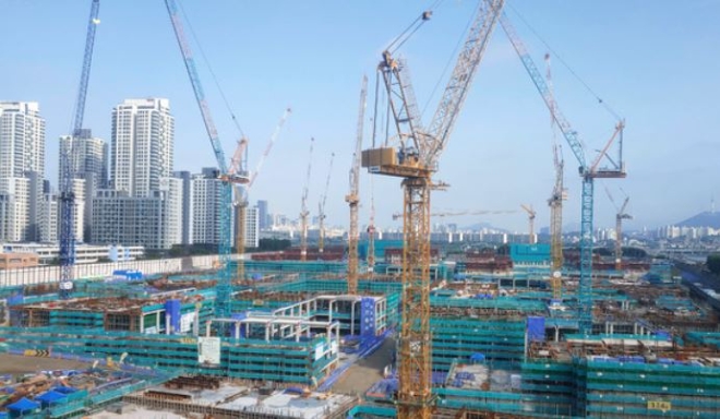 서울의 한 아파트 건설 현장. 사진=뉴시스