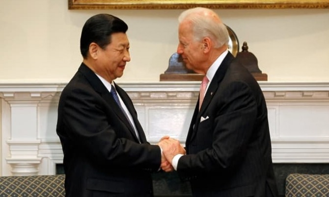 바이든과 시진핑의 정상회담에서는 경제보다는 대만과 인권 문제가 심각하게 논의될 것으로 보인다. 사진=CNBC