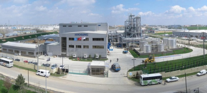 효성티앤씨는 터키 이스탄불 인근 체르케스코이 지역에 600억 원을 투자해 스판덱스 생산공장을 증설한다. 사진=효성