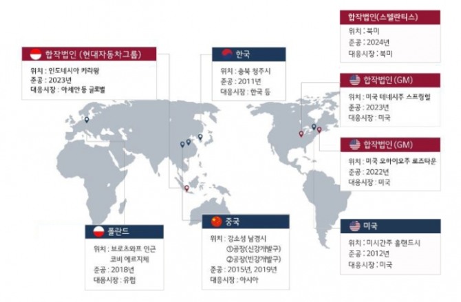 LG에너지솔루션은 미국을 포함해 전세계에 배터리 공장을 구축하고 있다. 사진=LG에너지솔루션