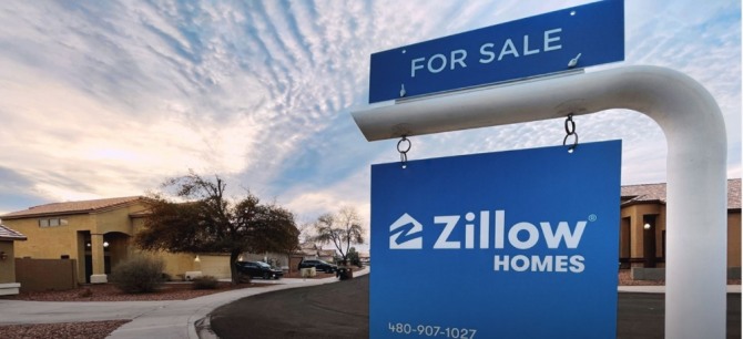 미국 온라인 부동산 플랫폼 질로우 그룹(Zillow Group)이 집을 직접 매입하고 판매하는 서비스를 중단한다. 사진=질로우