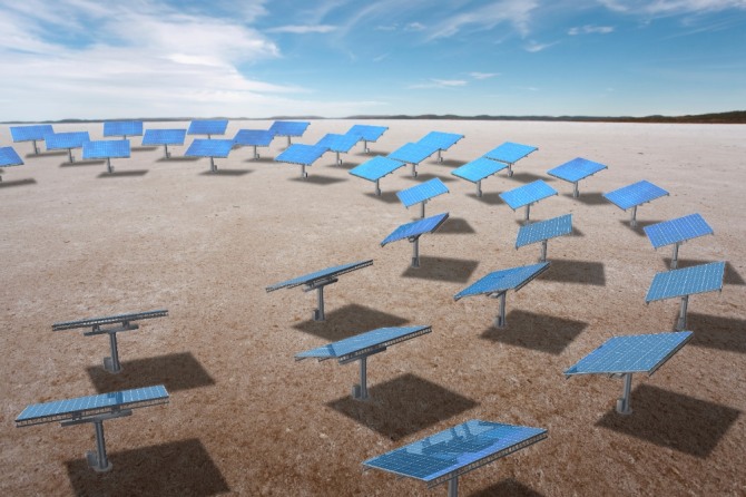 기술발달로 태양광 발전 생산 비용이 크게 하락했다. 자료=글로벌이코노믹