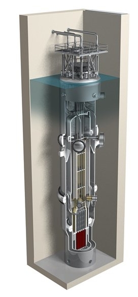 두산중공업이 지분투자한 뉴스케일의 SMR. 사진=두산중공업