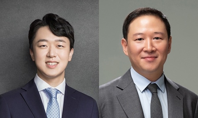 신동원 농심 회장의 장남인 신상열 부장(왼쪽)은 2022년 정기 인사에서 구매 담당 상무로 승진했다. 허희수 SPC그룹 전 부사장은 최근 섹타나인에 신규사업부 책임 임원으로 복귀했다. 사진=농심, SPC그룹